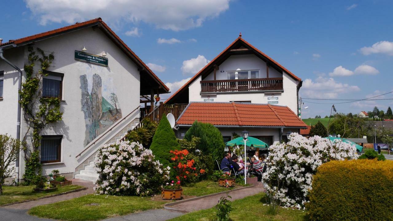Pension Am Weinberg Saechsische Schweiz Mittelndorf Exterior photo