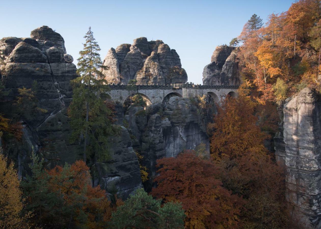 Pension Am Weinberg Saechsische Schweiz Mittelndorf Exterior photo